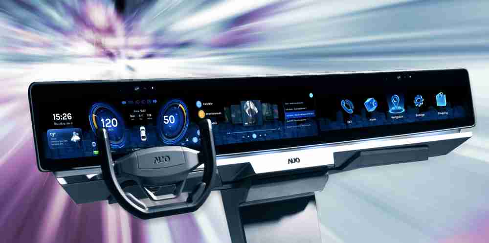 尊龙集团开拓前瞻显示技术创新应用，，，，结合优异整合设计能力，，，开发智能车载FIDM Plus一体化显示方案，，让驾驶操作与车内娱乐体验再进化